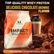 Impact Whey Protein - 1000g Chocolate Brownie NEW Improved &mdash; детальний вигляд товару