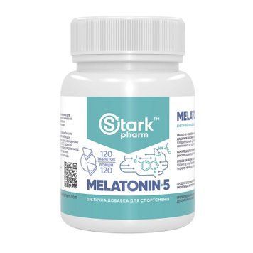 Stark Melatonin 5mg - 120tabs &mdash; оригинальный товар