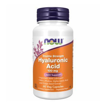 Hyaluronic Acid 100mg 2X Plus - 60 vcaps &mdash; оригинальный товар
