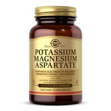 Potassium Magnesium Aspartate - 90 vcaps &mdash; оригинальный товар