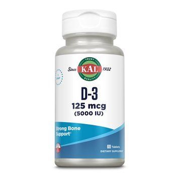 D3 125mcg - 60 tabs &mdash; оригинальный товар