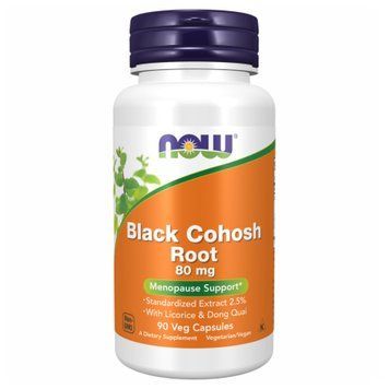 Black Cohosh 80mg - 90 vcaps &mdash; оригінальний товар