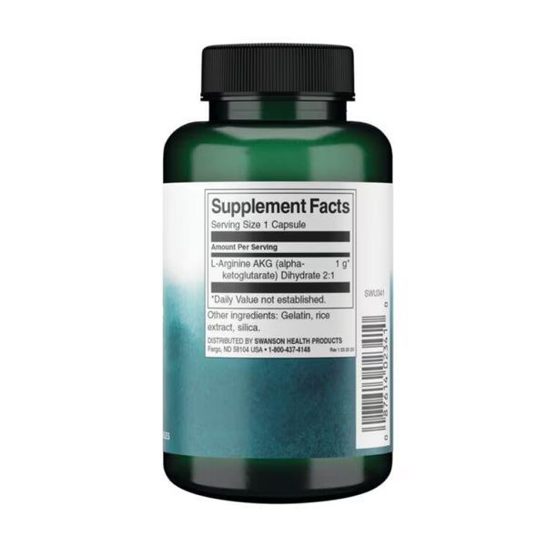 L-Arginine 1000 mg - 90 Caps &mdash; оригинальный товар