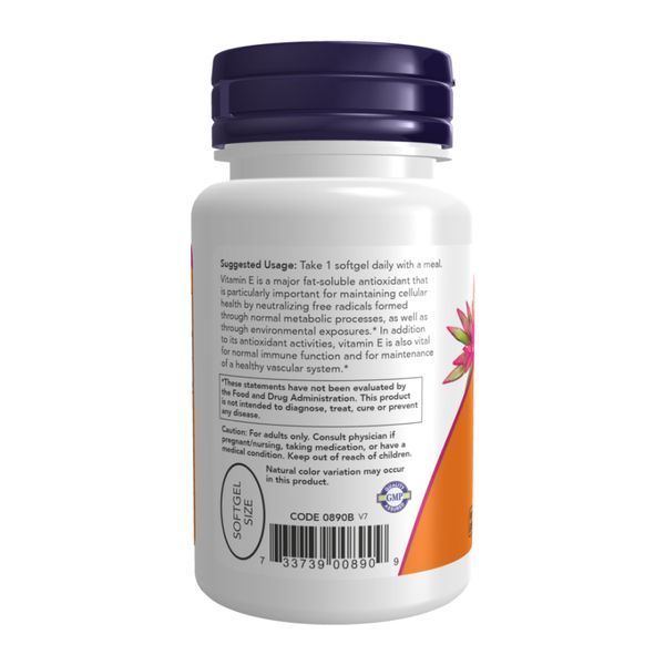 Vitamin E-400 With Mixed Tocopherols - 50 softgels &mdash; оригинальный товар