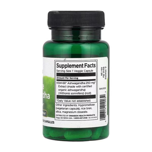 Ultimate Ashwagandha 250 mg - 60veg caps &mdash; оригинальный товар