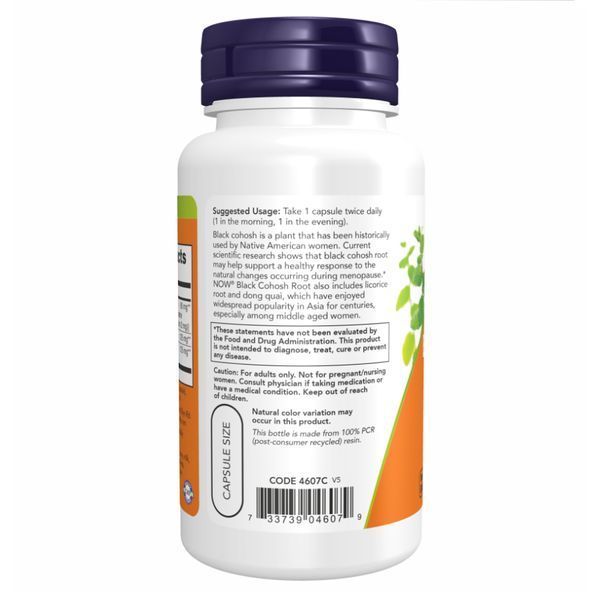 Black Cohosh 80mg - 90 vcaps &mdash; оригінальний товар