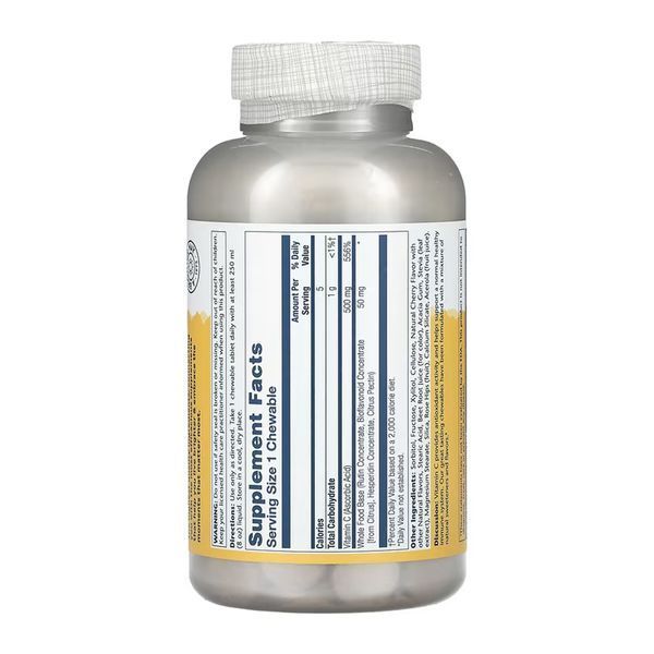 Vitamin C 500mg - 100 chewables &mdash; оригинальный товар
