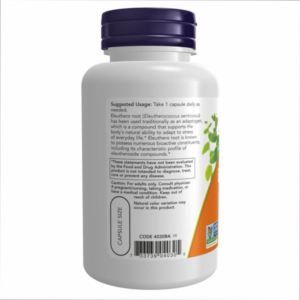 Eleuthero 500mg - 250 vcaps &mdash; оригинальный товар