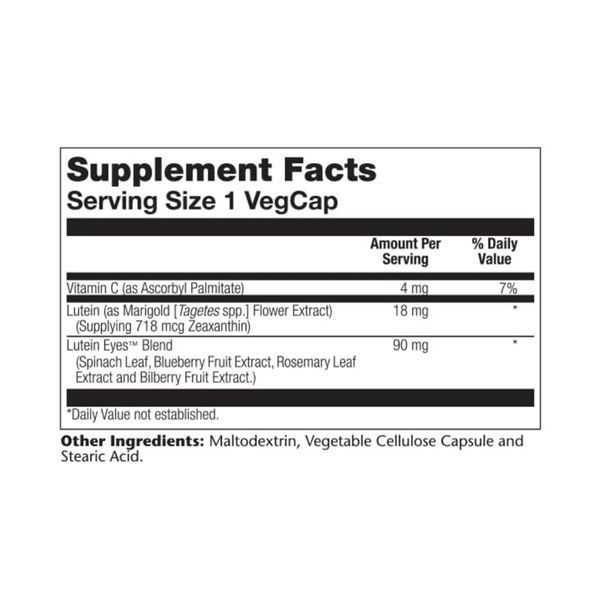 Lutein Eyes 18 - 30 vcaps &mdash; оригінальний товар