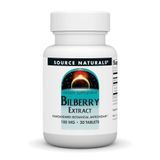 Bilberry Extract 100 mg - 30 tabs &mdash; оригинальный товар