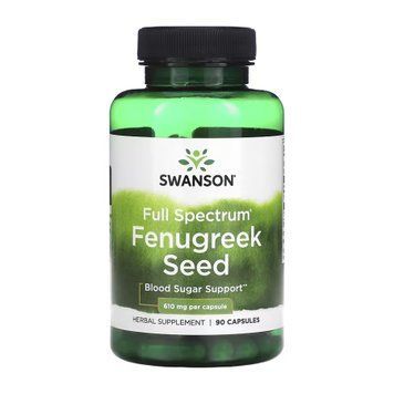 Fenugreek Seed 610mg - 90 cap &mdash; оригинальный товар