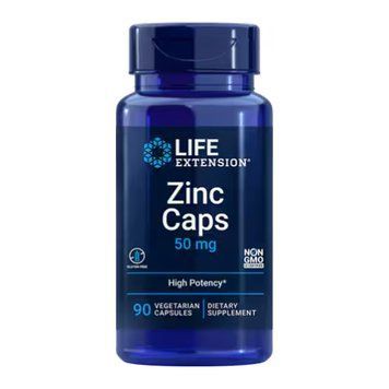 Zinc Caps 50mg - 90 veg caps &mdash; оригинальный товар