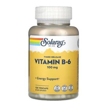 Vitamin B-6 100mg - 120 vcaps &mdash; оригинальный товар