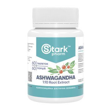 Ashwagandha 1:10 Root Extract 500mg - 60 tabs &mdash; оригинальный товар