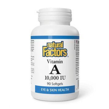 Vitamin A 10000 IU - 90 softgels &mdash; оригинальный товар