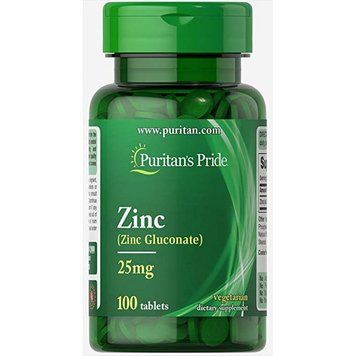 Zinc 25 mg - 100 tabs &mdash; оригинальный товар