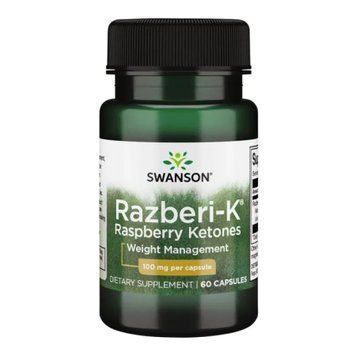 Razberi-K Raspberry Ketones 100mg - 60caps (До 01.26) &mdash; оригинальный товар