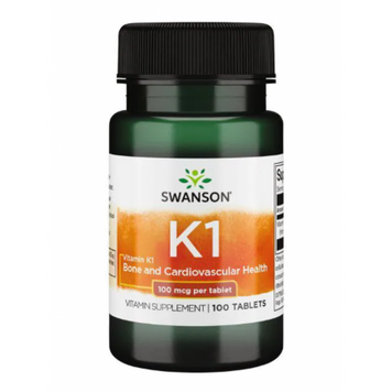 Vitamin K-1 100mcg - 100 tabs &mdash; оригинальный товар