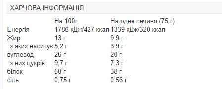 Extra Cookie - 12x75g Double Chocolate &mdash; оригінальний товар