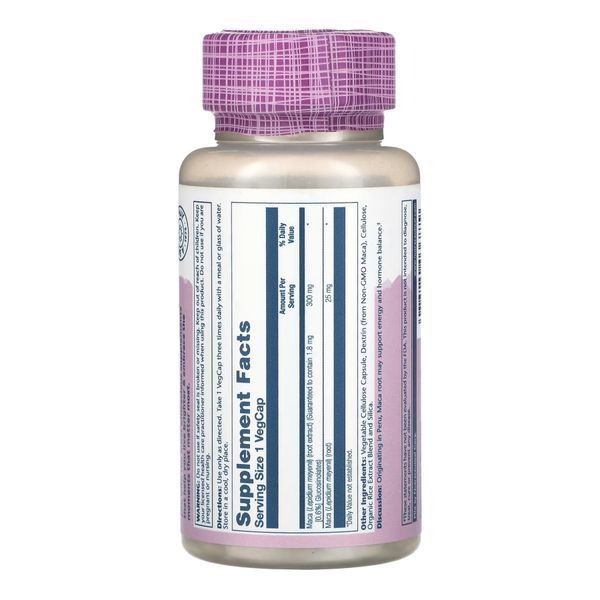 Maca Root Extract 300mg - 60 vcaps &mdash; оригінальний товар