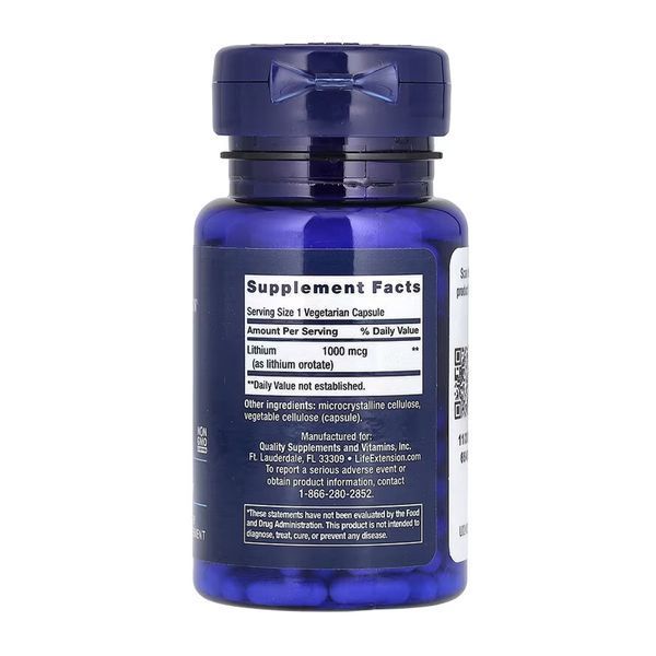 Lithium 1000 mcg - 100 caps &mdash; оригінальний товар