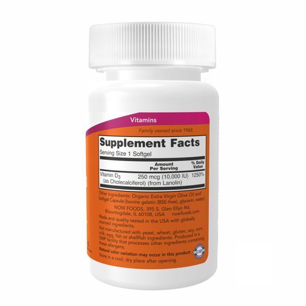 VIT D-3 10,000 IU - 120 sgels &mdash; оригинальный товар