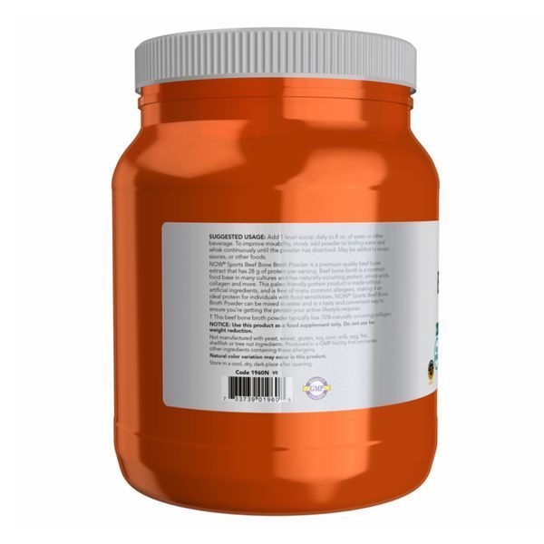 Beef Bone Broth Pwd - 1.2 lbs &mdash; оригинальный товар