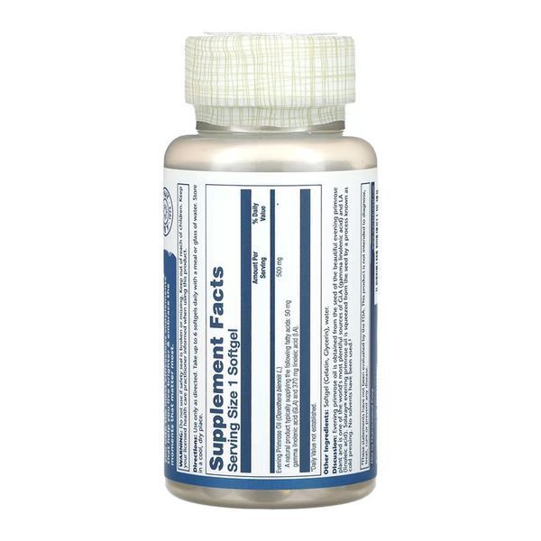 High Potency Evening Primrose 500mg - 90 softgels &mdash; оригинальный товар