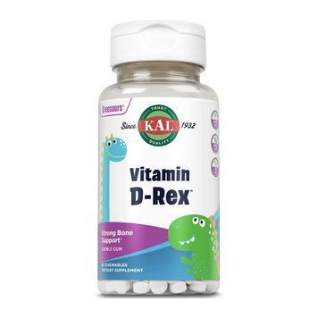 Vitamin D-Rex 10mcg - 90 сhewable Bubble Gum &mdash; оригинальный товар