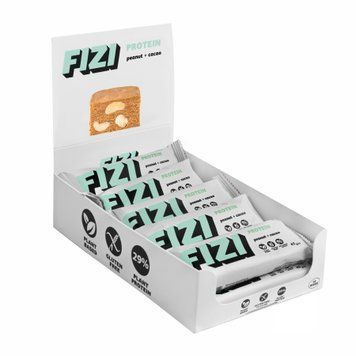 FIZI Protein Bar - 10х45g Peanut-Сacao &mdash; оригинальный товар