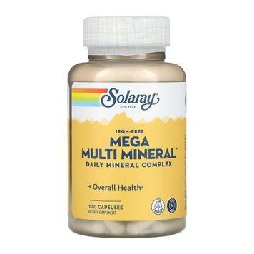 Mega Multi Mineral Iron-Free - 100 caps &mdash; оригинальный товар