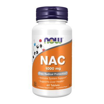 N-Acetyl-Cysteine 1000mg - 60 tabs &mdash; оригинальный товар