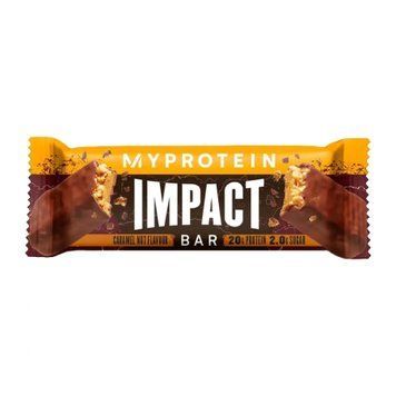 Impact Protein Bar - 64g Caramel Nut &mdash; оригинальный товар