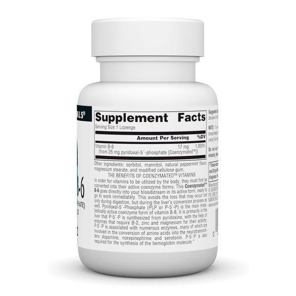 Coenzymated&trade; Vitamin B-6 25 mg - 60 lozenges &mdash; оригінальний товар