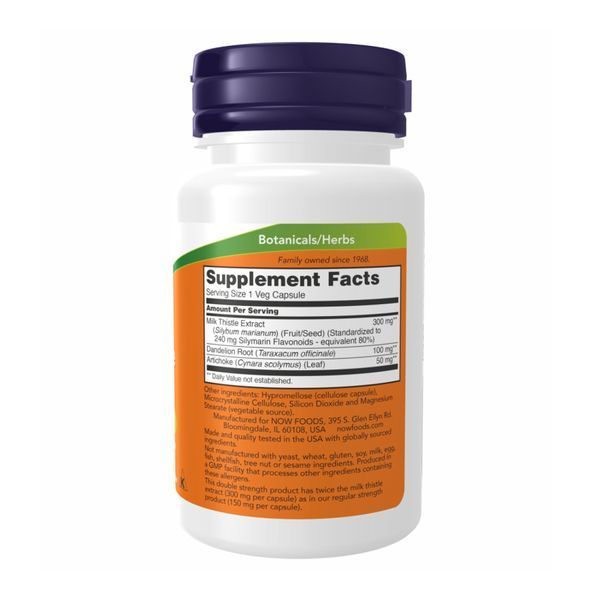 Silymarin Milk Thistle 300mg - 100 vcaps &mdash; оригінальний товар