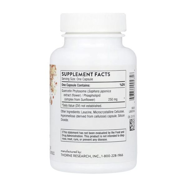 Quercetin Phytosome - 60 caps &mdash; оригінальний товар