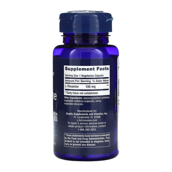 L-Theanine 100 mg - 60 vcaps &mdash; оригінальний товар