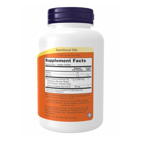Evening Prim Oil Org 1000mg - 90 vgels &mdash; оригинальный товар