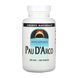 Pau D'Arco 500mg - 250 tabs &mdash; детальний вигляд товару