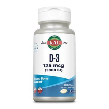 D-3 5000 IU 125mcg - 90 Softgel &mdash; оригинальный товар