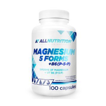 MAGNESIUM 5 FORMS + B6(P-5-P) - 100 caps &mdash; оригинальный товар