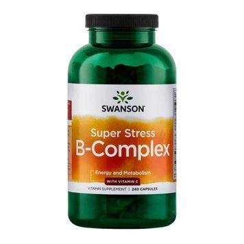 Super Stress B-Complex with Vitamin C - 240 caps &mdash; оригинальный товар