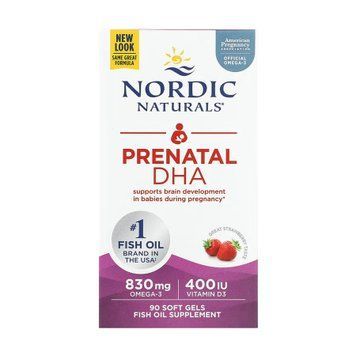 Prenatal DHA - 90 softgels Strawberry &mdash; оригинальный товар