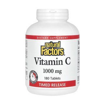 Vitamin C 1000mg - 180 tabs &mdash; оригінальний товар