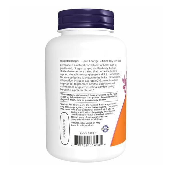 Berberine Glucose Support - 90 sgels &mdash; оригинальный товар