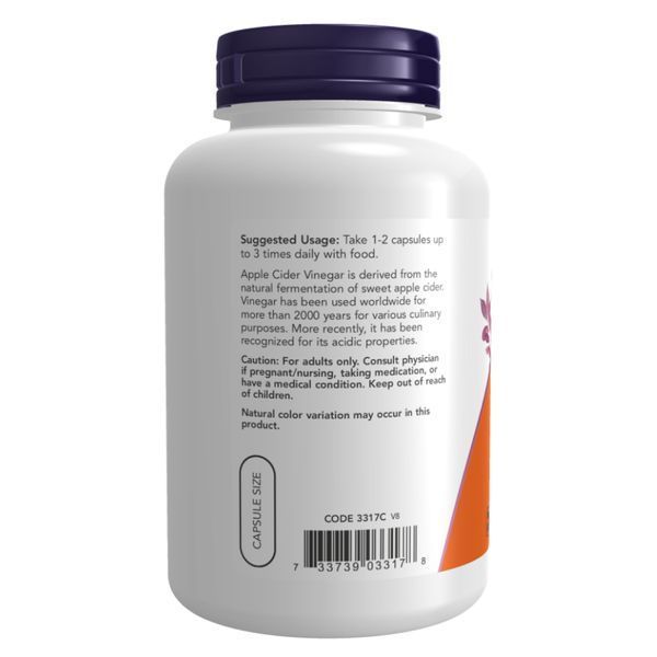 Apple Cider Vinegar 450 mg - 180 vcaps &mdash; оригінальний товар