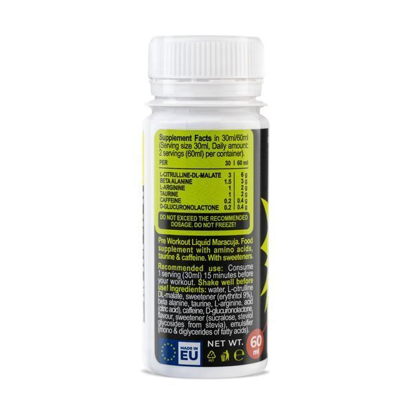 Adrenaline Liquid Shot - 60ml Maracuja &mdash; оригінальний товар