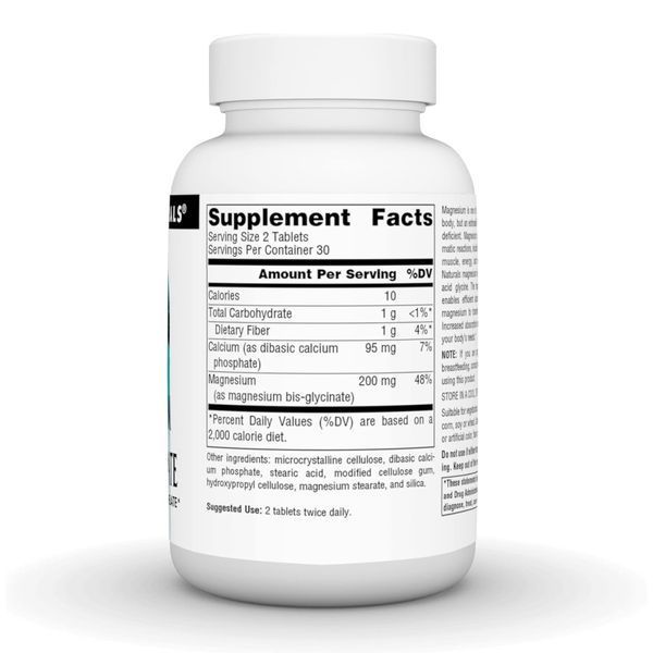 Magnesium Bis-Glycinate - 60 tabs &mdash; оригінальний товар