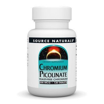 Chromium Picolinate 200 mcg Yeast Free - 120 tabs &mdash; оригинальный товар