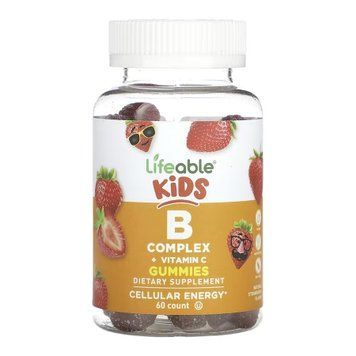 B Complex + Vitamin C Kids - 60 gummies &mdash; оригинальный товар